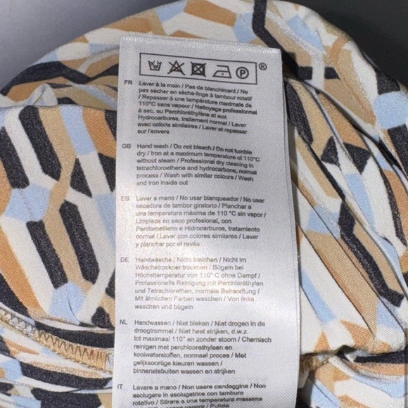 Maje Rockilana Geometric Print Dress/SMALL - Picture 10 of 11